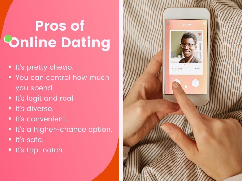 pros of online dating