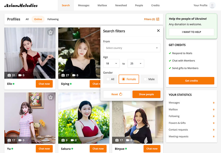 asianmelodies extend search