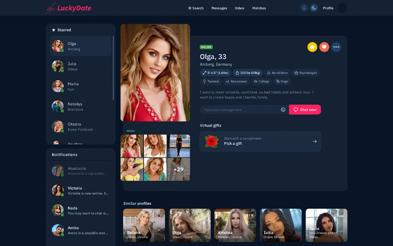theluckydate profile